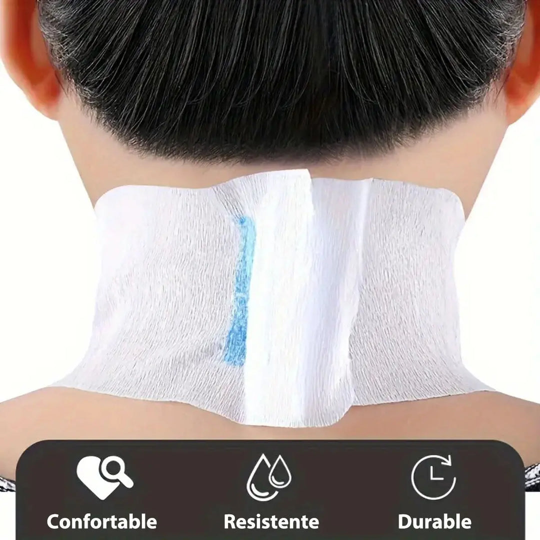 15 Rollos De Papel Cuello Blanco Para Barberia Zandokan Perfumería la Mora