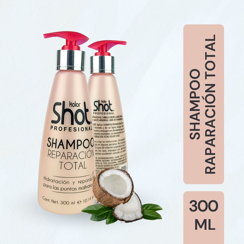 KOLOR SHOT SHAMPOO REPARACION TOTAL 300 ML