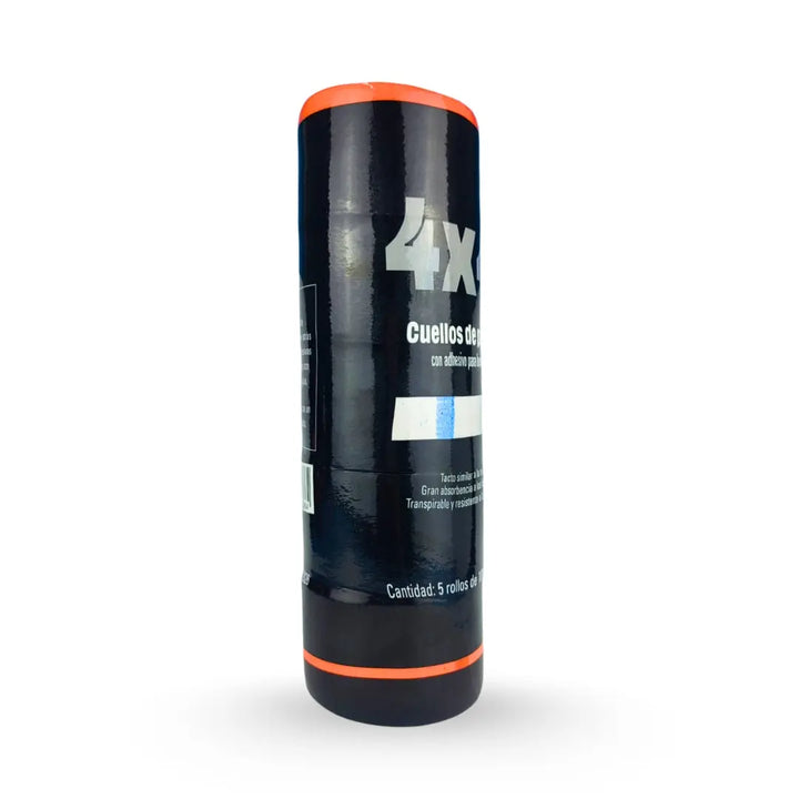 4 X 4 Profesional 5 Rollos Barbero Blanco Profesional Perfumería la Mora