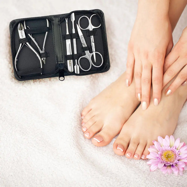 ALASKA SET MANICURE Y PEDICURE 6 PZS MOD AK-02-0029 Perfumería la Mora