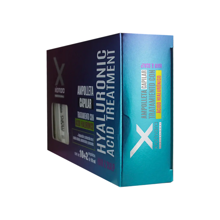 Ampolletas De Cabello Con Ácido Hialurónico Xiomara 12 pz Perfumería la Mora