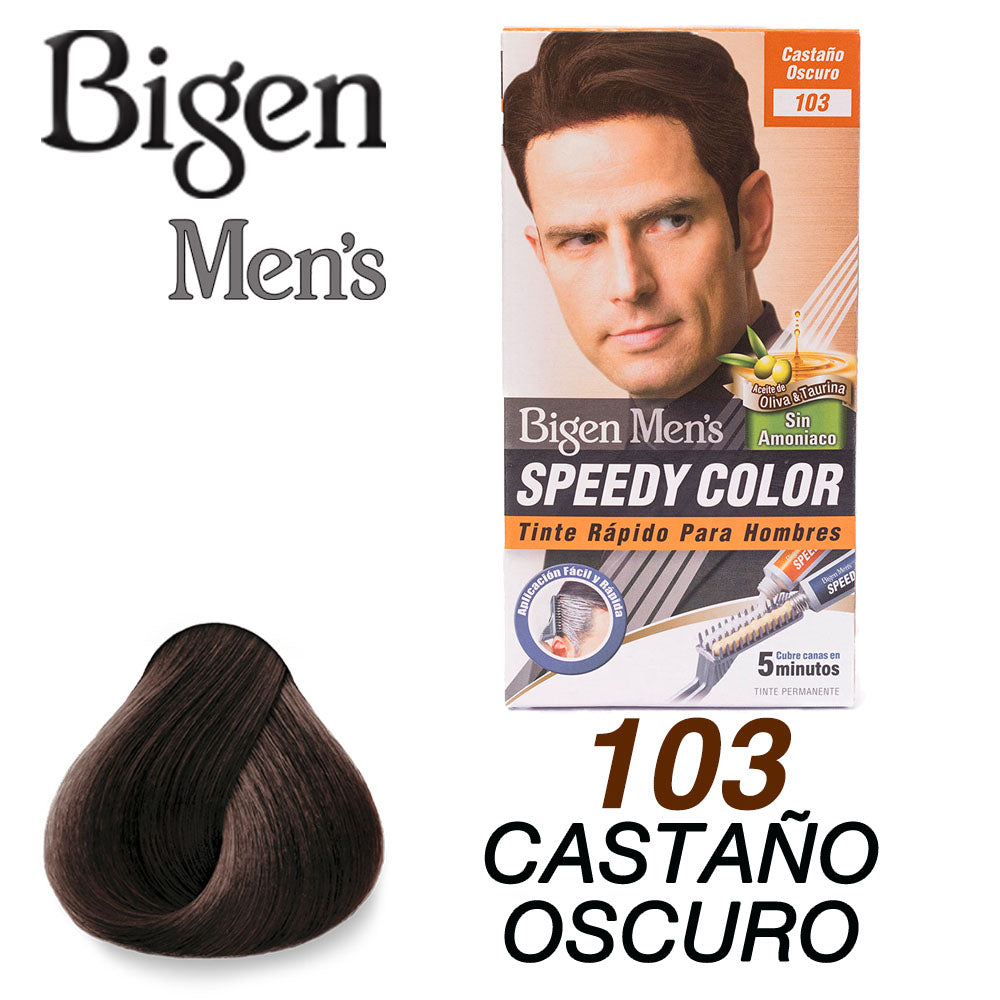 BIGEN MENS TINTE PARA CABELLO CASTAÑO OSCURO 103