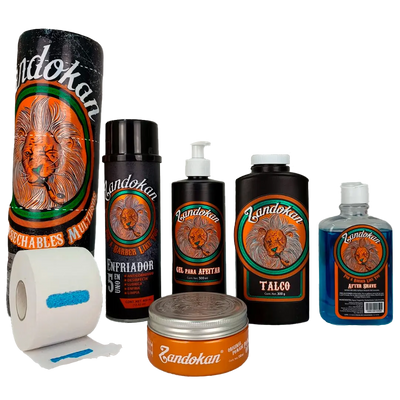 Combo Barber Zandokan Profesional Perfumería la Mora