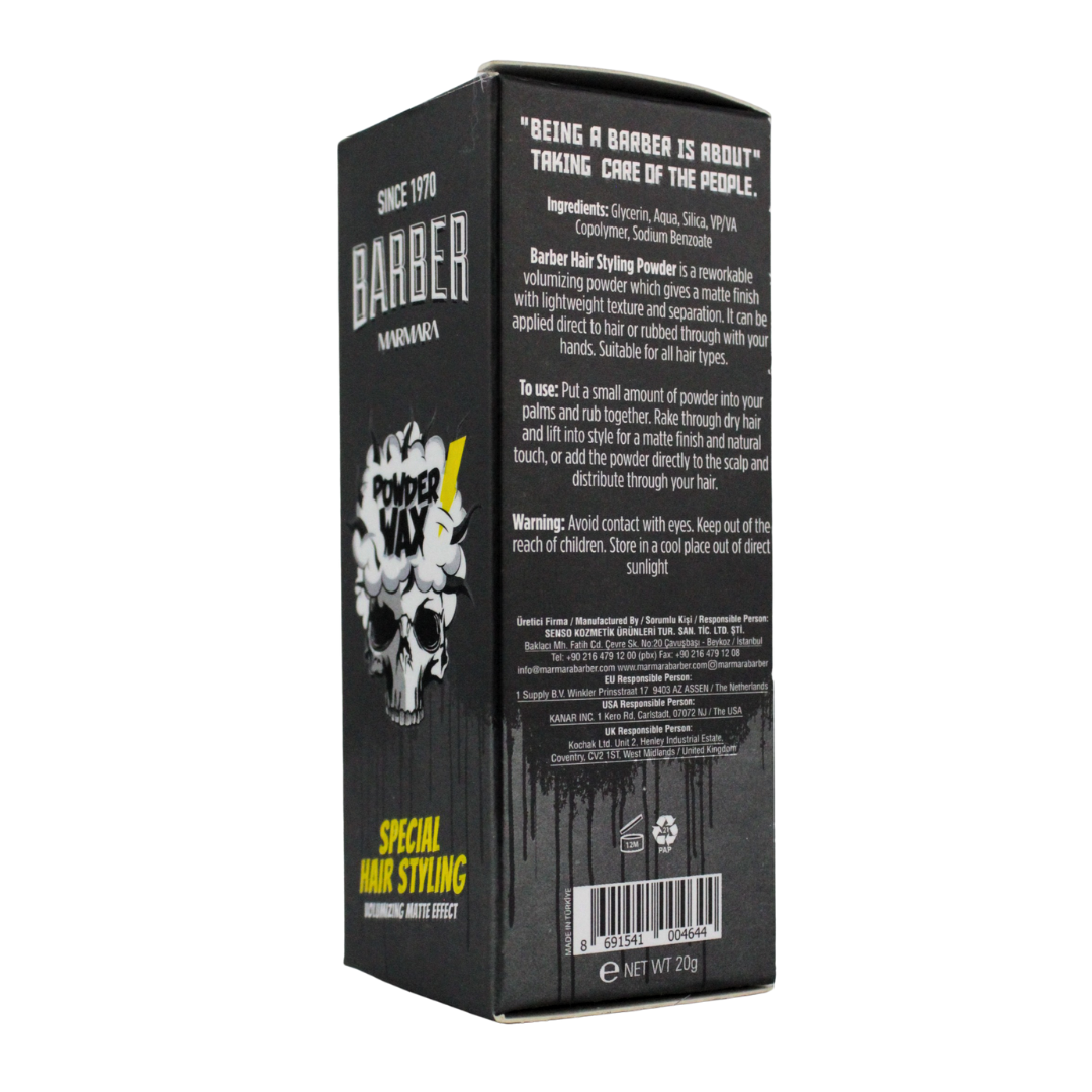 Barber Marmara Polvo de Textura Skull 20 G
