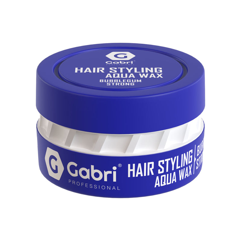 GABRI AQUA WAX AZUL BUBBLE GUM FIJACIÓN FUERTE 150 ml Perfumería la Mora