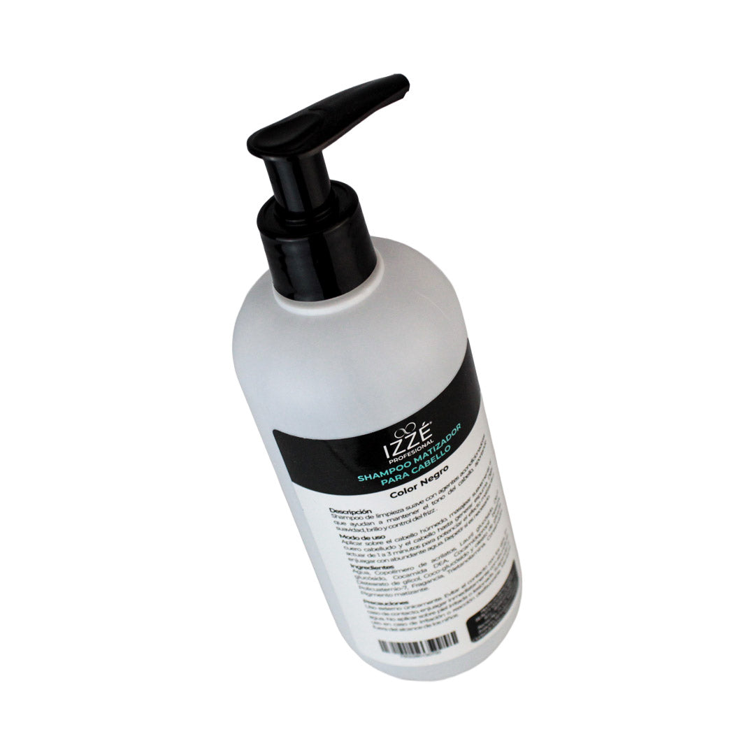 Izze Shampoo Matizador Para Cabello Negro 320 ML
