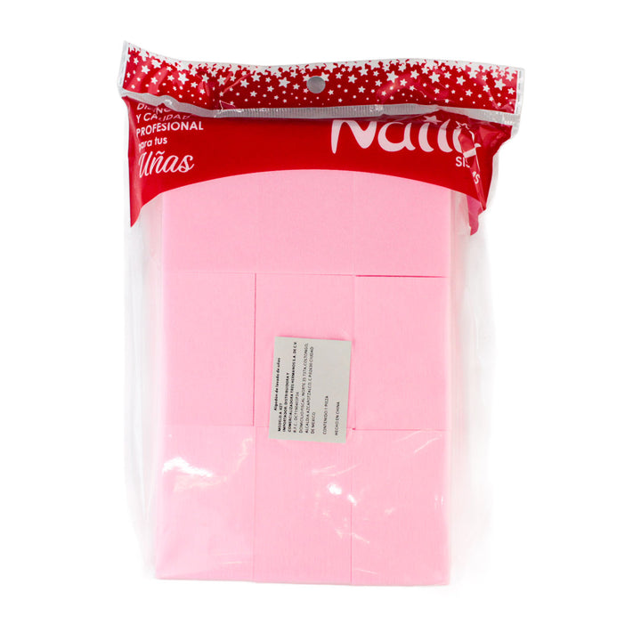 Toallitas Limpiadoras para Uñas Nailix – Color Rosa (Paquete NX0425)
