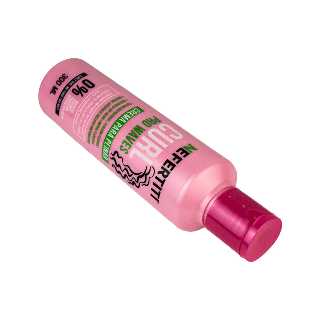 Nefertiti Crema para Peinar Curl Pro Waves Para Rizos 300 ml