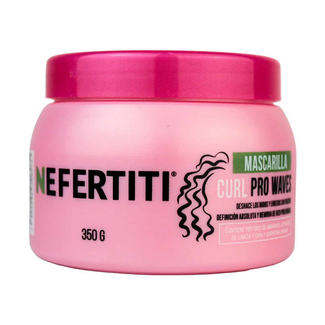 Nefertiti Mascarilla Curl Pro Waves Para Rizos 350 Gr