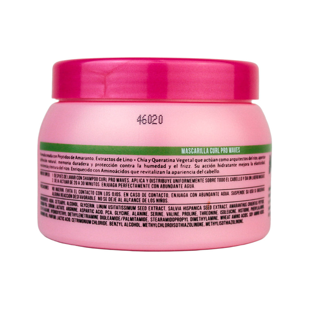Nefertiti Mascarilla Curl Pro Waves Para Rizos 350 Gr