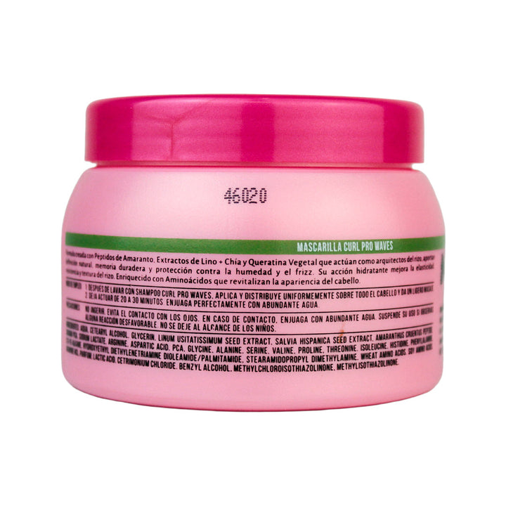 Nefertiti Mascarilla Curl Pro Waves Para Rizos 350 Gr