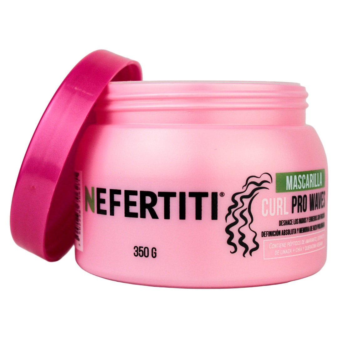 Nefertiti Mascarilla Curl Pro Waves Para Rizos 350 Gr