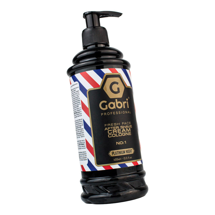 Crema Colonia Post-Afeitado Gabri Professional Fresh Face No:1 Platinium Night – After Shave Cream Cologne (400 ml)