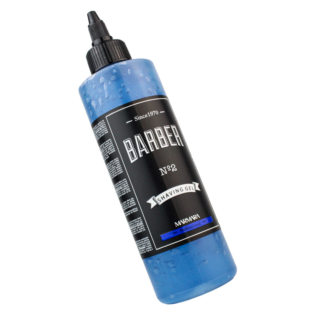 Gel para Afeitar Transparente Marmara Barber Nº2 Shaving Gel – Máxima Visibilidad y Deslizamiento Profesional 240 Ml