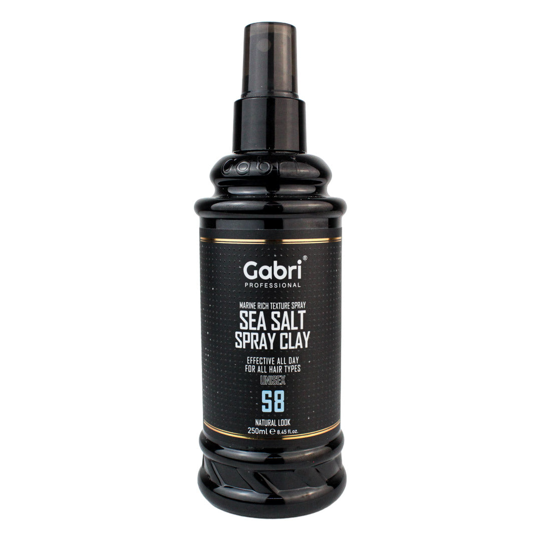 Gabri Professional S8 Spray de Sal Marina y Arcilla  – Texturizador y Volumen Capilar (250 ml)