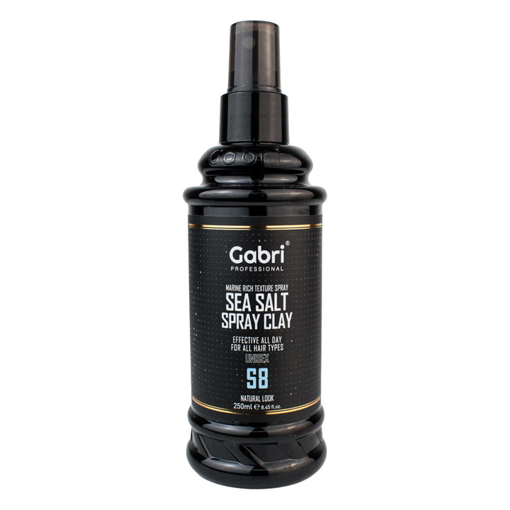 Gabri Professional S8 Spray de Sal Marina y Arcilla  – Texturizador y Volumen Capilar (250 ml)
