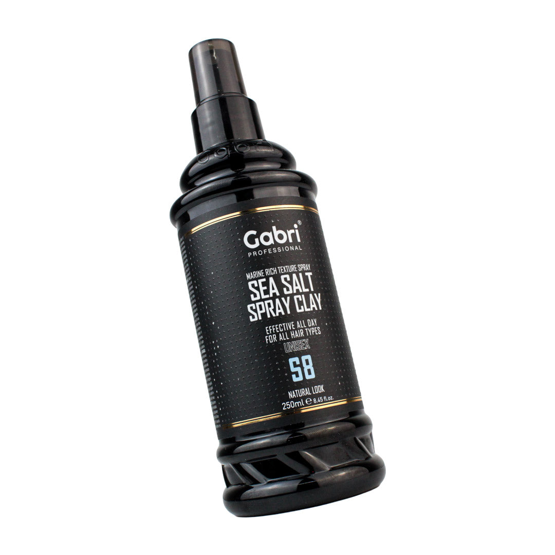 Gabri Professional S8 Spray de Sal Marina y Arcilla  – Texturizador y Volumen Capilar (250 ml)