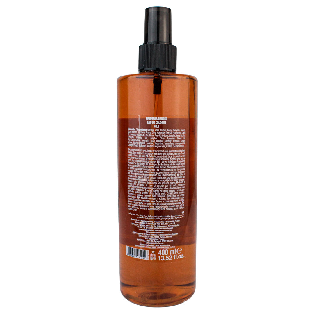 Loción Marmara Barber Nº3  Colonia para Después del Afeitado en Spray 400 Ml