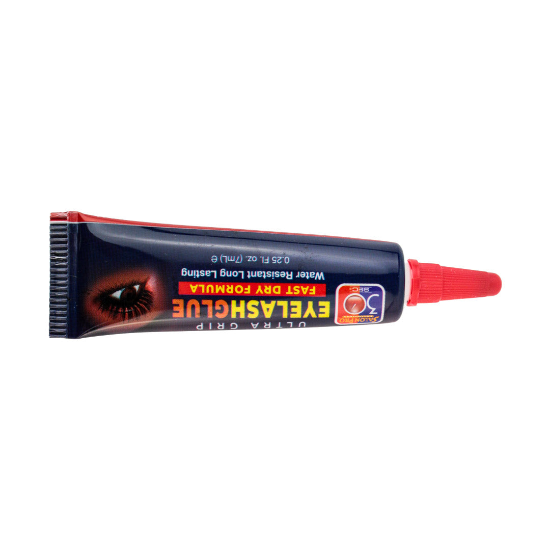 Pegamento para Pestañas Salon Pro 30 Sec Ultra Grip Black - Fórmula Secado Rápido y Resistente al Agua (7 ml / 0.25 fl oz
