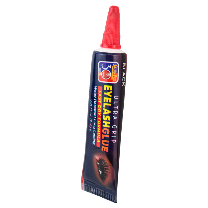 Pegamento para Pestañas Salon Pro 30 Sec Ultra Grip Black - Fórmula Secado Rápido y Resistente al Agua (7 ml / 0.25 fl oz