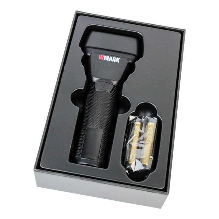 Afeitadora Profesional Wmark Dark Warrior High Speed Barber Shaver de 9,000 RPM (NG-7982) - Resistente al Agua IPX6