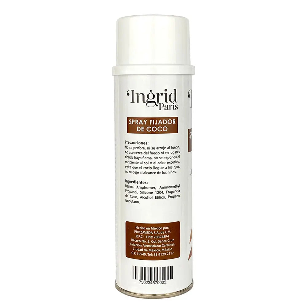 INGRID SPRAY EXTRAFIRME CON AROMA DE COCO 500 ML Perfumería la Mora