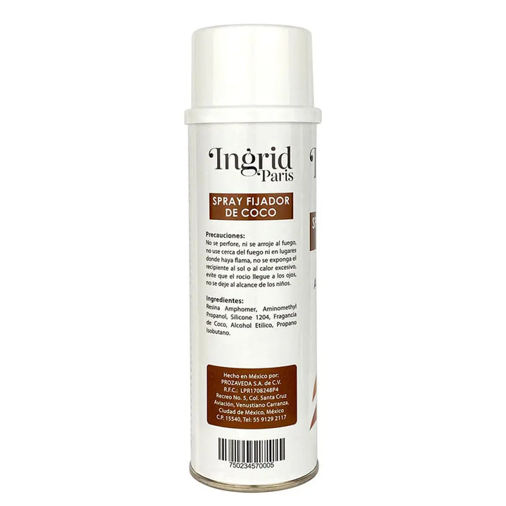 INGRID SPRAY EXTRAFIRME CON AROMA DE COCO 500 ML Perfumería la Mora
