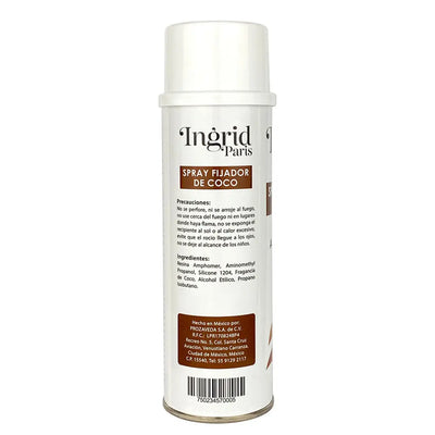INGRID SPRAY EXTRAFIRME CON AROMA DE COCO 500 ML Perfumería la Mora