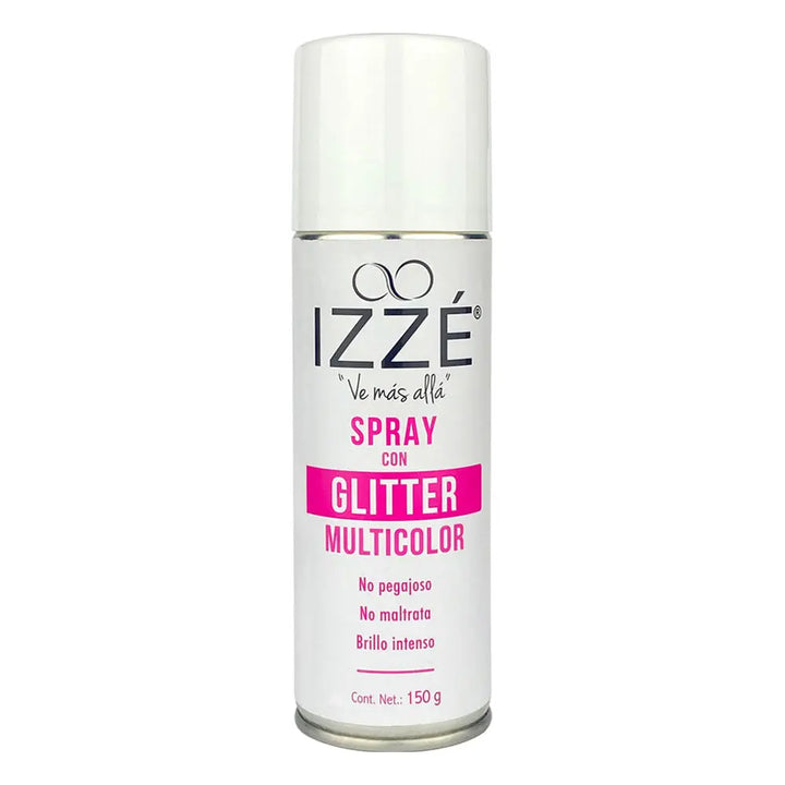 IZZE GLITTER SPRAY MULTICOLOR 150 GR Perfumería la Mora