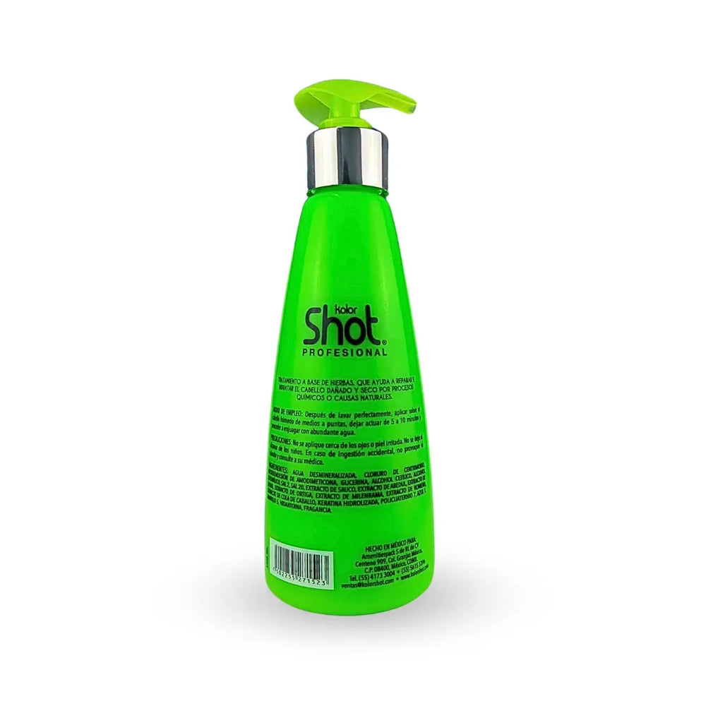KOLOR SHOT MASCARILLA DE HIERBAS 300 ML Perfumería la Mora