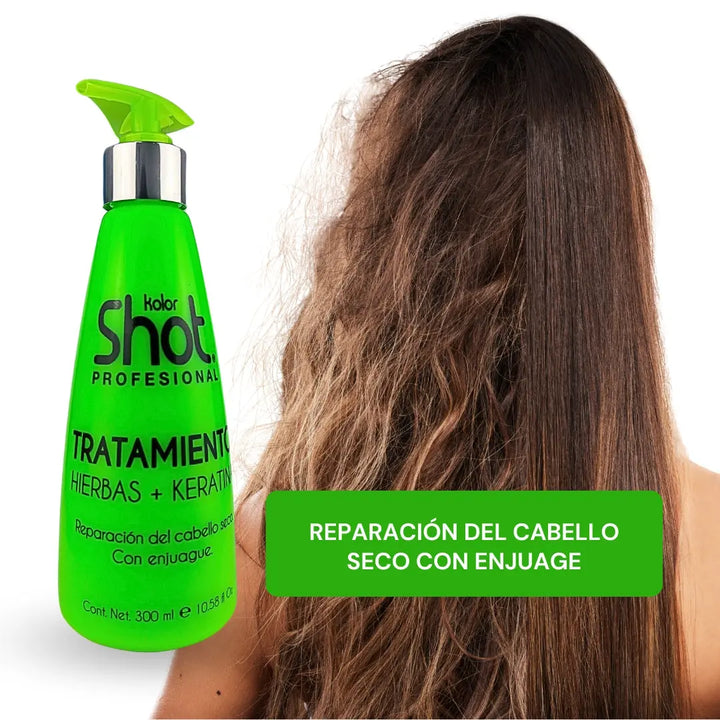 KOLOR SHOT MASCARILLA DE HIERBAS 300 ML Perfumería la Mora