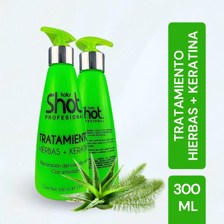 KOLOR SHOT MASCARILLA DE HIERBAS 300 ML Perfumería la Mora