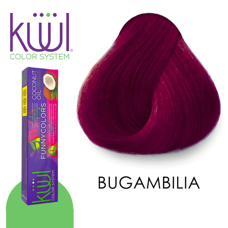 KUUL TINTE PROFESIONAL TONO FUNNY COLORS KBUGAMBILIA 90 ML Perfumería la Mora