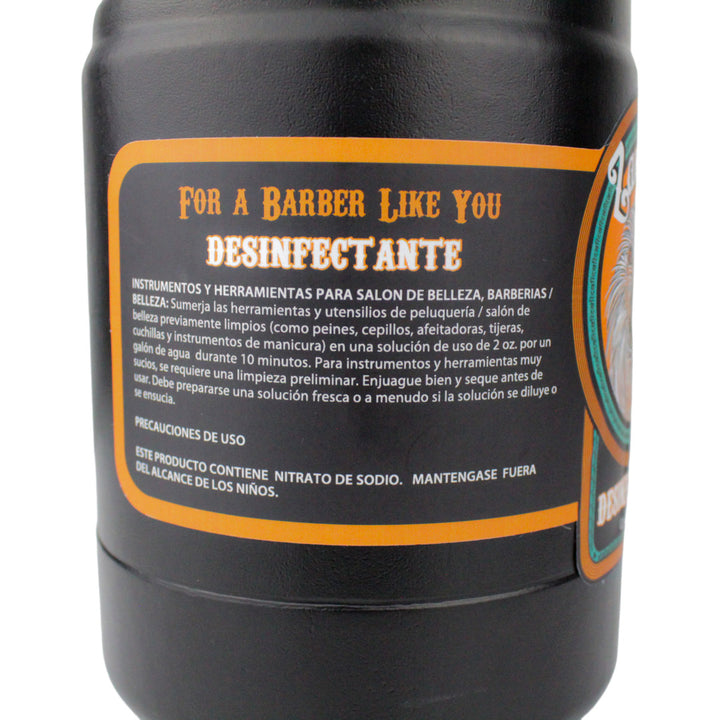 Líquido Desinfectante Azul Zandokan 1.85 L – Ideal para Herramientas de Corte y Estilismo