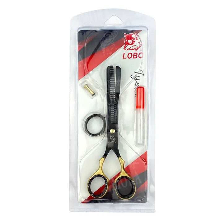 MI LOBO TIJERA ENTRECAR NEGRO-DORADA MOD 1838-00 Perfumería la Mora
