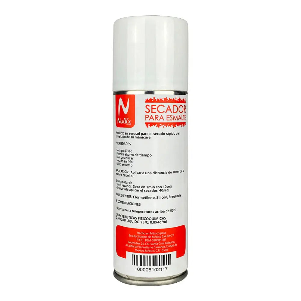 NAILIX SECADOR PARA ESMALTE 133 GR Perfumería la Mora