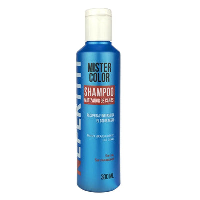 NEFERTITI MISTER COLOR SHAMPOO MATIZADOR DE CANAS 300ML Perfumería la Mora