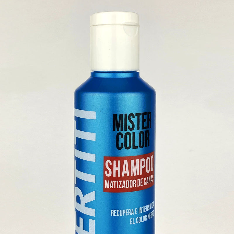 NEFERTITI MISTER COLOR SHAMPOO MATIZADOR DE CANAS 300ML Perfumería la Mora