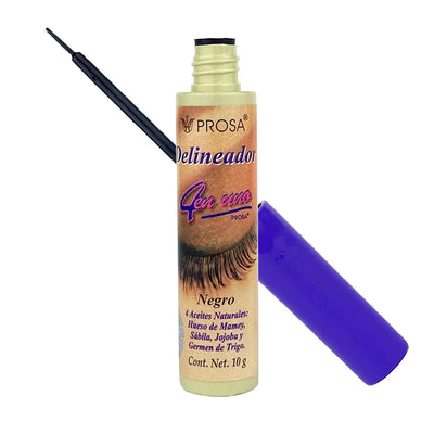 PROSA 4 EN 1 DELINEADOR NEGRO 10 GR Perfumería la Mora
