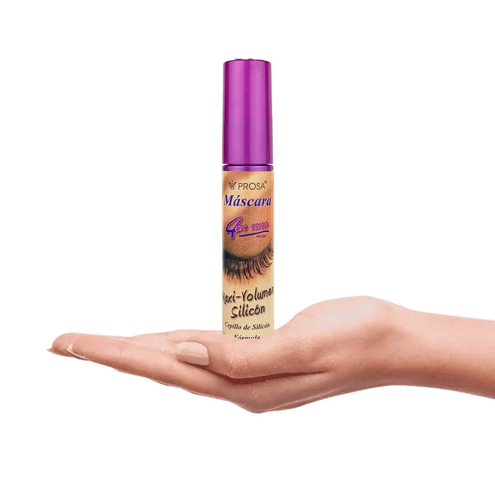 PROSA 4 EN 1 MASCARA MAXI-VOLUMEN SILICON 13 GR Perfumería la Mora