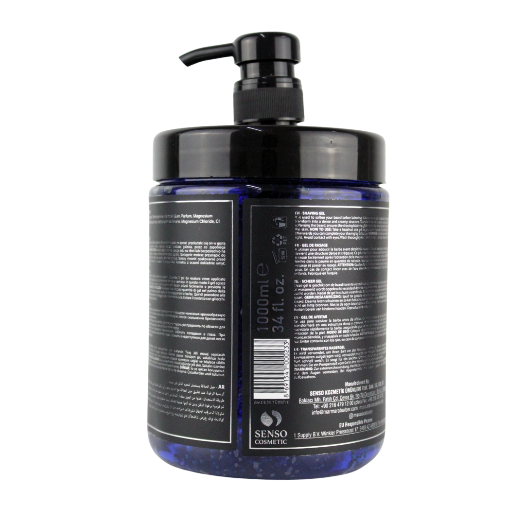 Barber Marmara Shaving Gel Silver 1000 ml