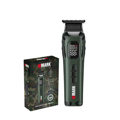 Wmark NG-8280 – Trimmer Profesional Recargable (USB) – 6000 / 8000 RPM – Verde Perfumería la Mora