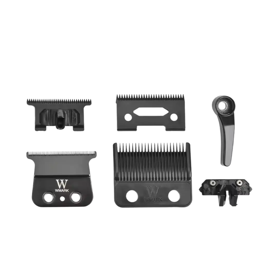 Wmark NG-8632 – Barber Kit Profesional Recargable (USB) – 9000 RPM – Cuchilla de Cerámica – Todo en Uno Perfumería la Mora
