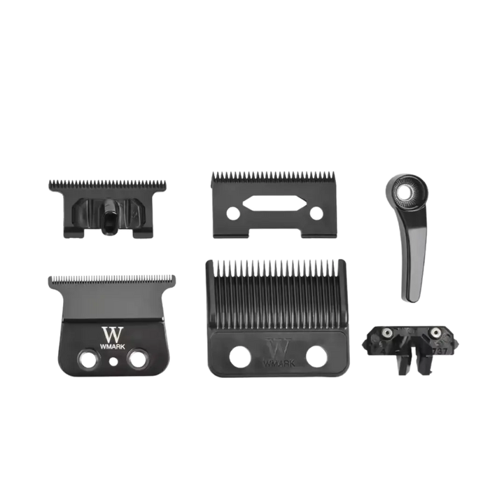 Wmark NG-8632 – Barber Kit Profesional Recargable (USB) – 9000 RPM – Cuchilla de Cerámica – Todo en Uno Perfumería la Mora