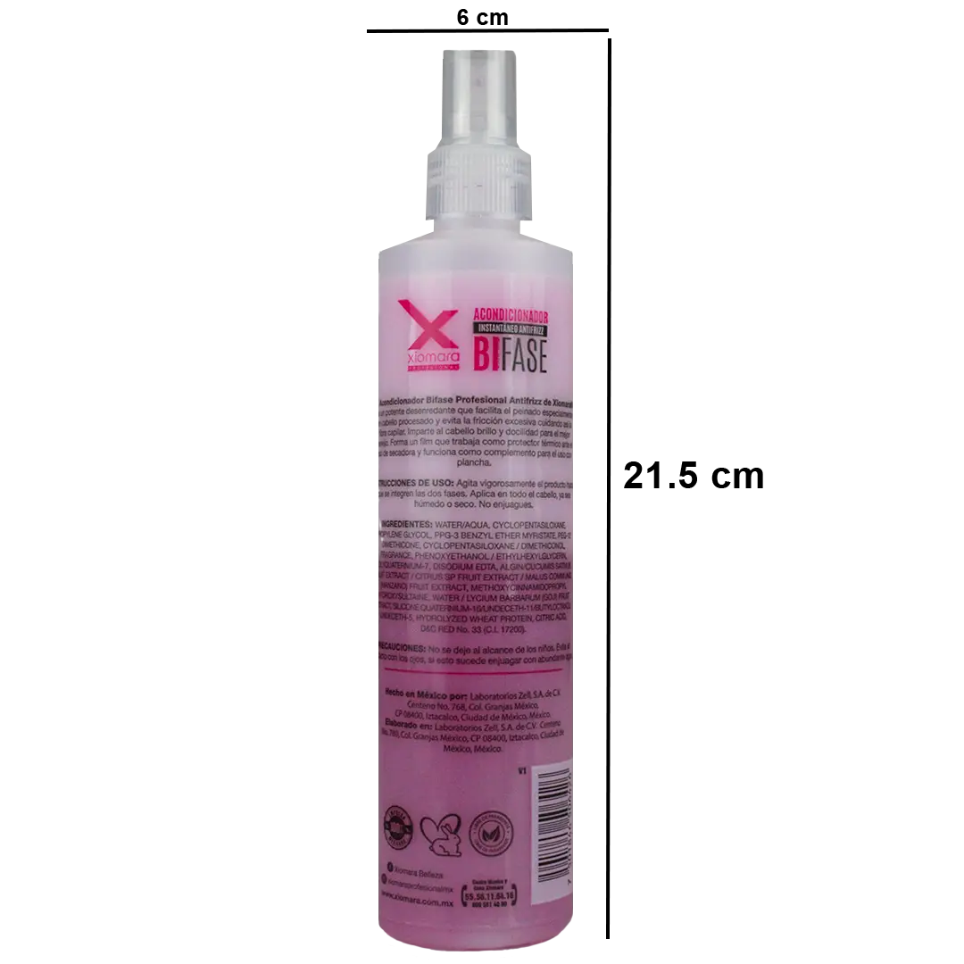 XIOMARA Tratamiento Bifase Antifrizz 265 ml Perfumería la Mora