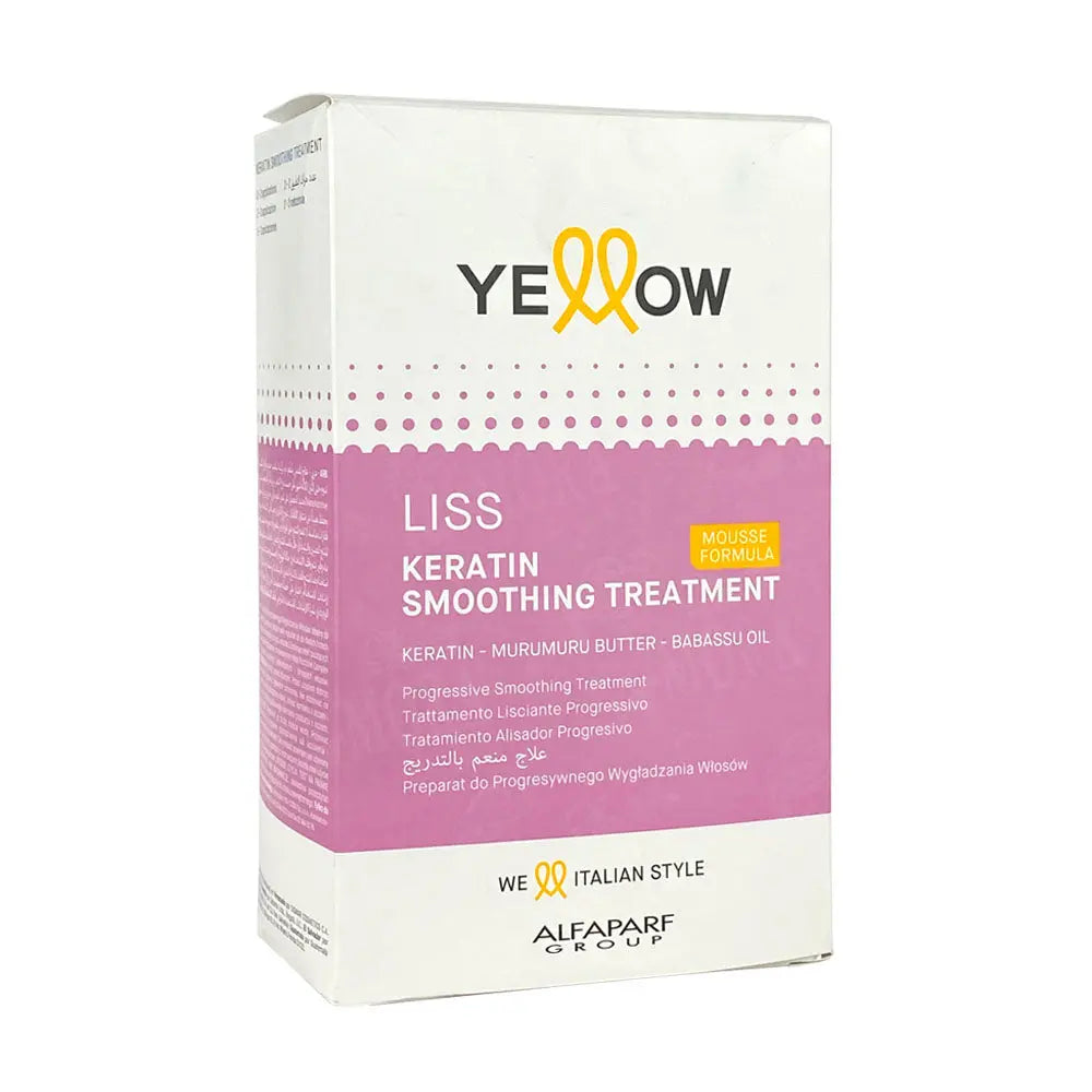 YELLOW KIT LISS TRATAMIENTO DE KERATINA SMOTHING Perfumería la Mora