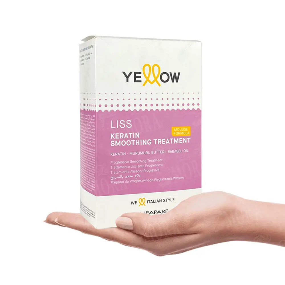 YELLOW KIT LISS TRATAMIENTO DE KERATINA SMOTHING Perfumería la Mora