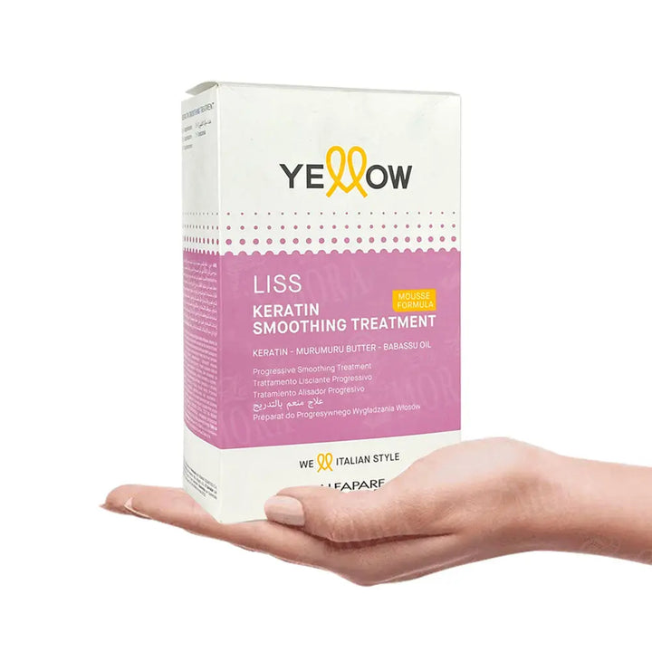 YELLOW KIT LISS TRATAMIENTO DE KERATINA SMOTHING Perfumería la Mora