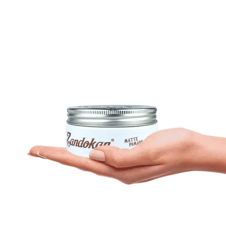 ZANDOKAN PREMIUM POMADA MATTE BLANCA 150 GR ZK-04-0099 Perfumería la Mora