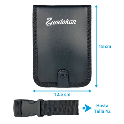 ZANDOKAN SET DE TIJERAS ESTILISTA Y ENTRESACAR CON CANGURERA SÍLEX LEGACI MOD ZK-04-0080 Perfumería la Mora